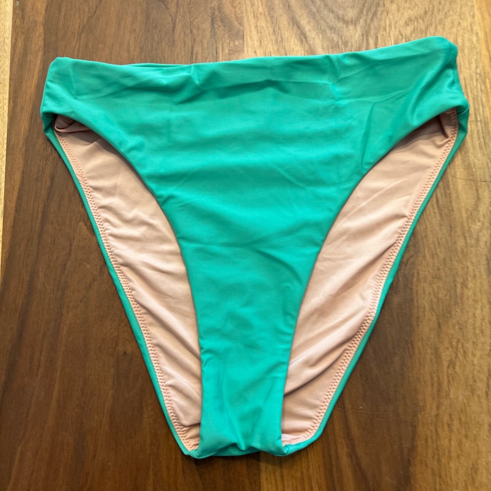 JCrew high waisted bikini bottom